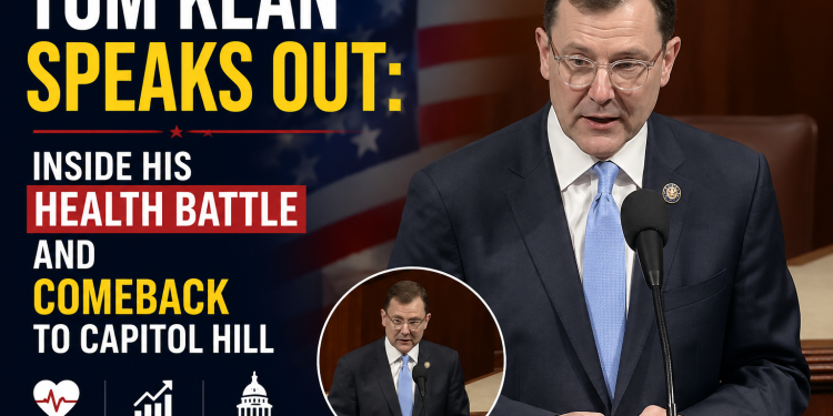 Tom Kean Speaks Out: Inside His Health Battle and Comeback to Capitol Hill