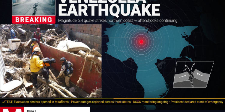 Venezuela earthquake
