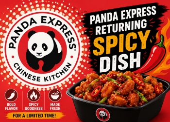 Panda Express Returning Spicy Dish