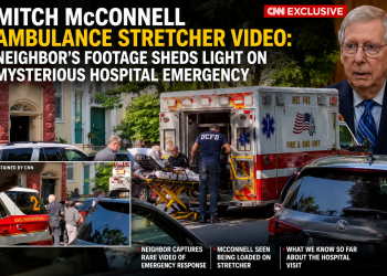 Mitch McConnell Ambulance Stretcher Video