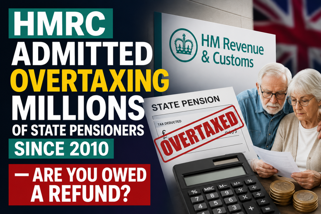 HMRC Admitted Overtaxing Millions of State Pensioners Since 2010 — Are You Owed a Refund?
