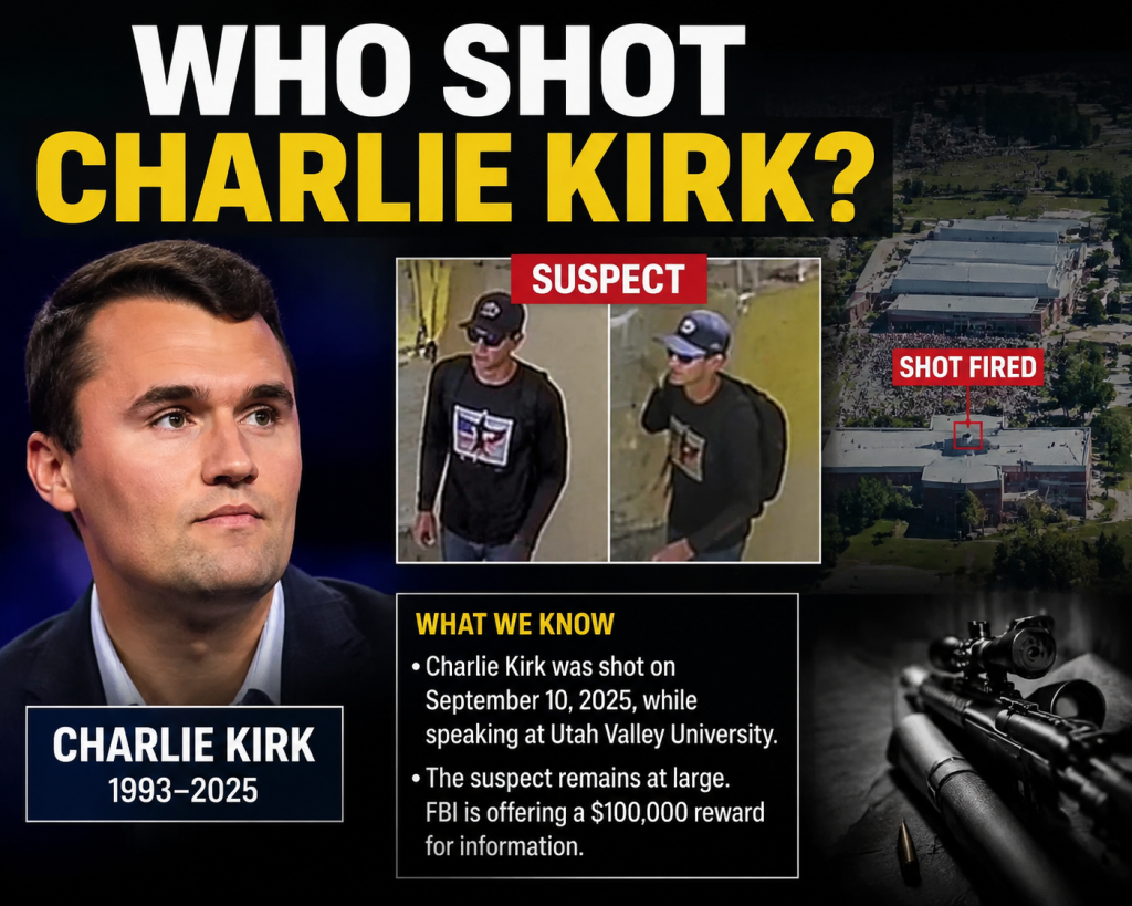 Who Shot Charlie Kirk | The Suspect, Motive, and Courtroom Updates