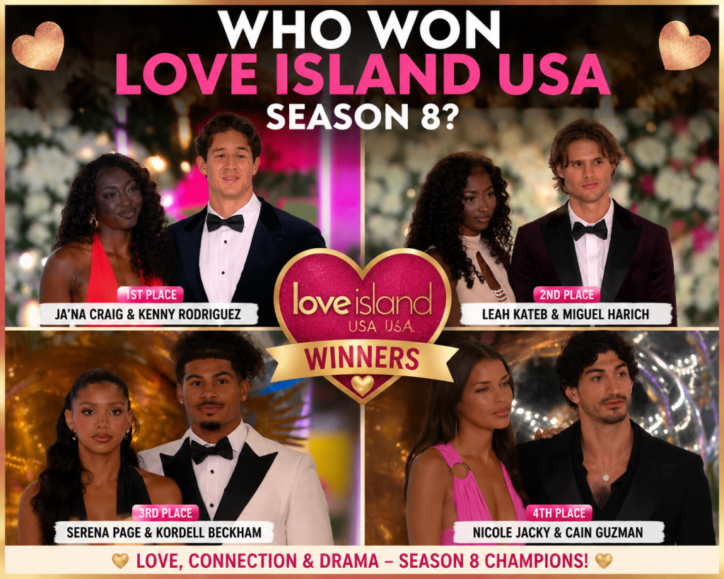 Who Won Love Island USA Season 8 | Meet the $100K Champions