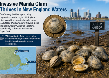 Manila Clam Spreading Atlantic Coastline