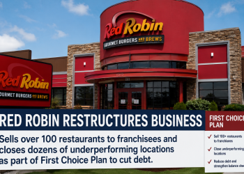 Red Robin Business Restructuring | First Choice Plan, selling over 100 Restaurants