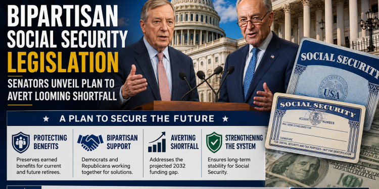 Bipartisan Social Security Legislation | Senators Unveil Plan to Avert Looming Shortfall