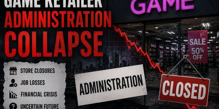 Game Retailer Administration Collapse