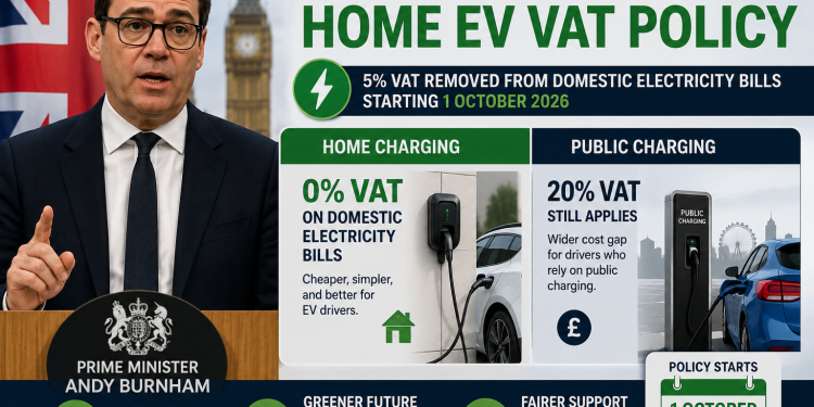 Andy Burnham Home EV VAT Cut