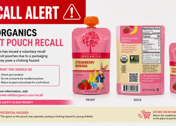 Nationwide PT Organics Fruit Pouch Recall Hits Peter Rabbit Banana & Strawberry Puree