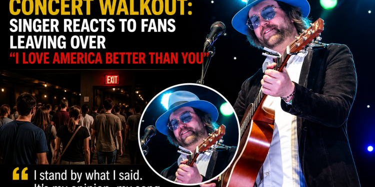 Aaron Lee Tasjan Concert Walkout