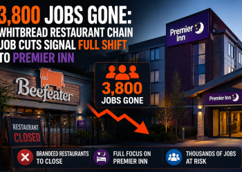 3,800 Jobs Gone | Whitbread Restaurant Chain Job Cuts