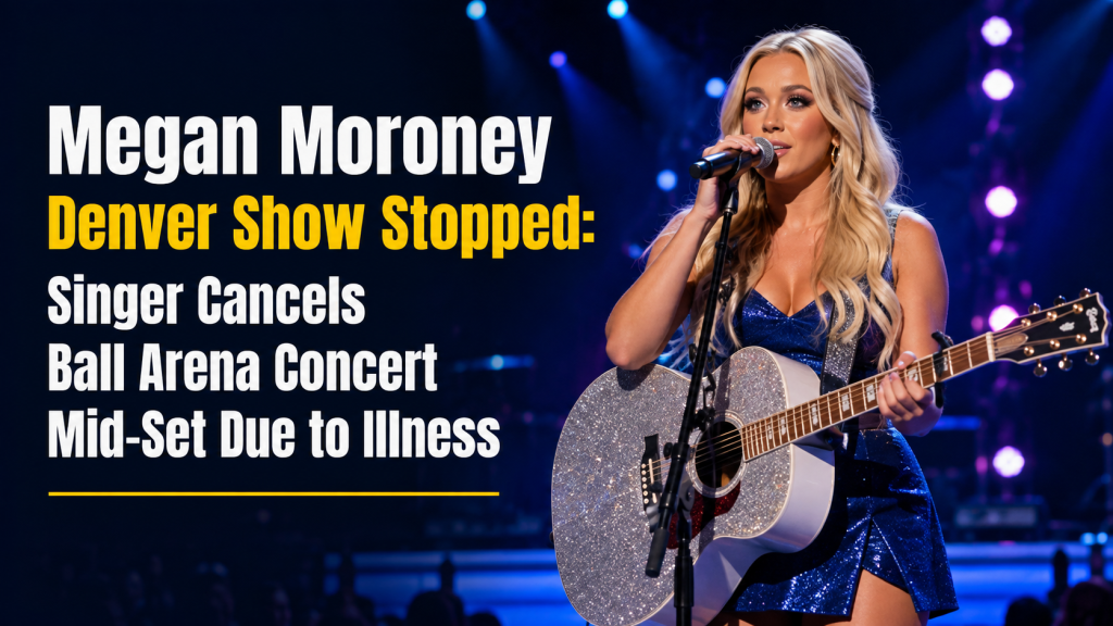 Megan Moroney Denver Show Stopped