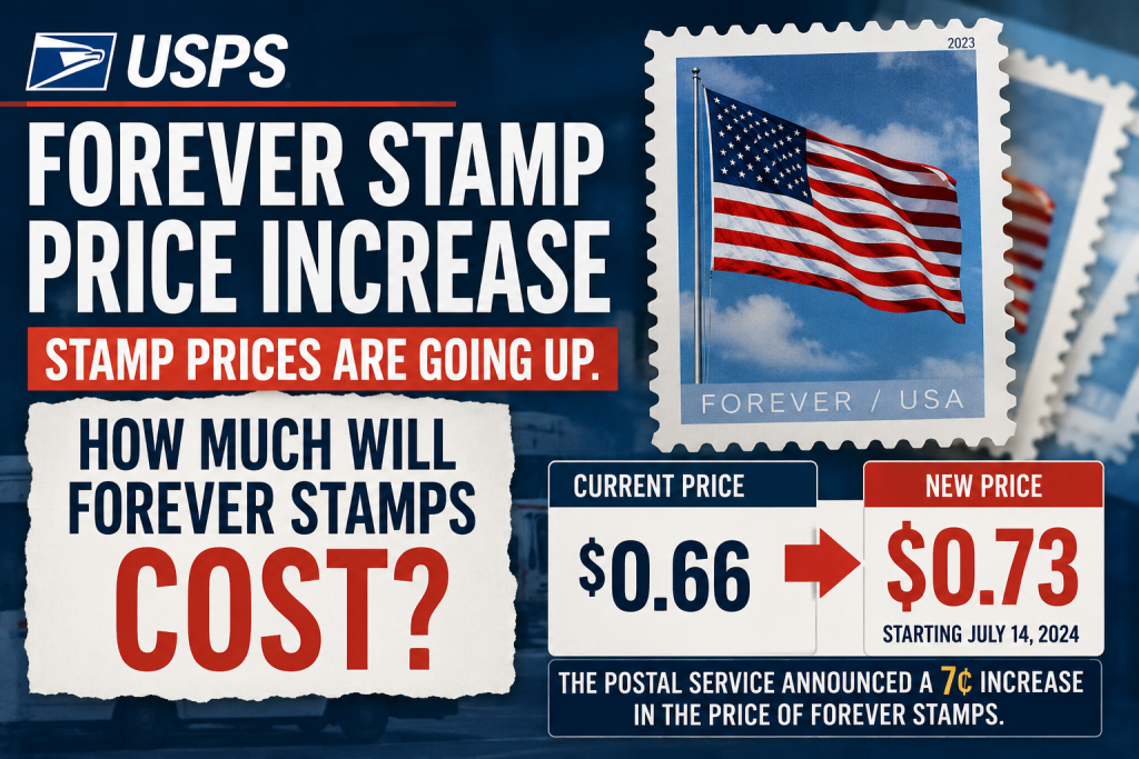 USPS Forever Stamp Price Increase | New Cost Revealed for 2026
