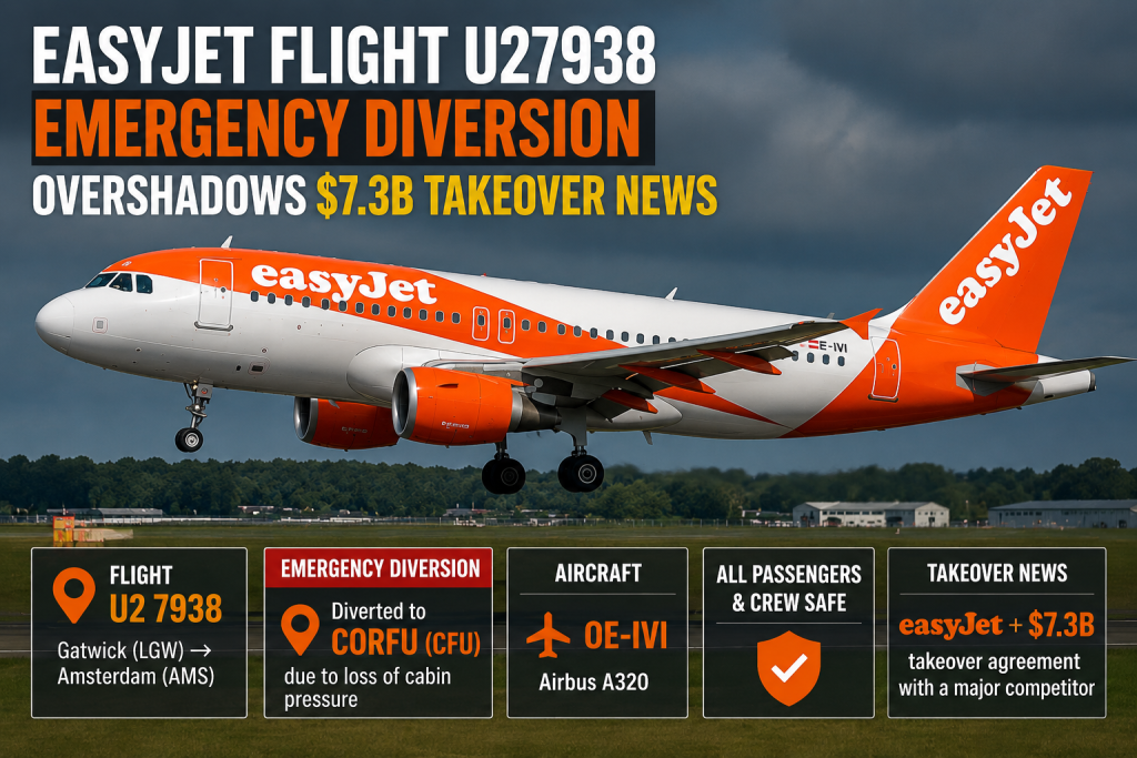 EasyJet U27938 Emergency Diversion To Hamburg | Inside the $7.3B Castlelake Deal
