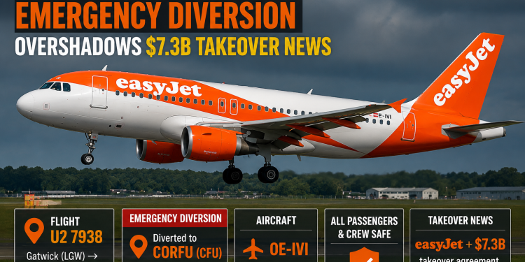EasyJet U27938 Emergency Diversion