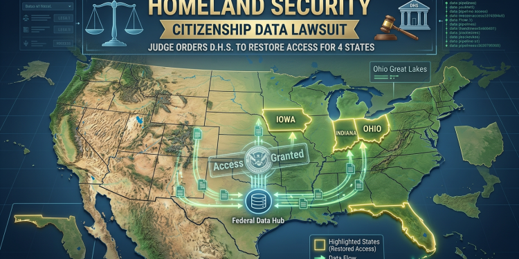 Homeland Security Citizenship Data Lawsuit