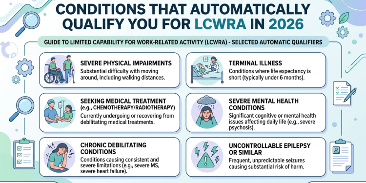 Conditions That Automatically Qualify You for LCWRA