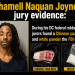 Shamell Naquan Joyner Jury Evidence