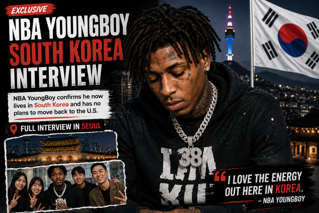 NBA YoungBoy South Korea Interview