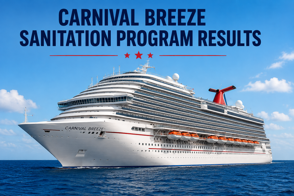 Carnival Breeze Sanitation Program Results